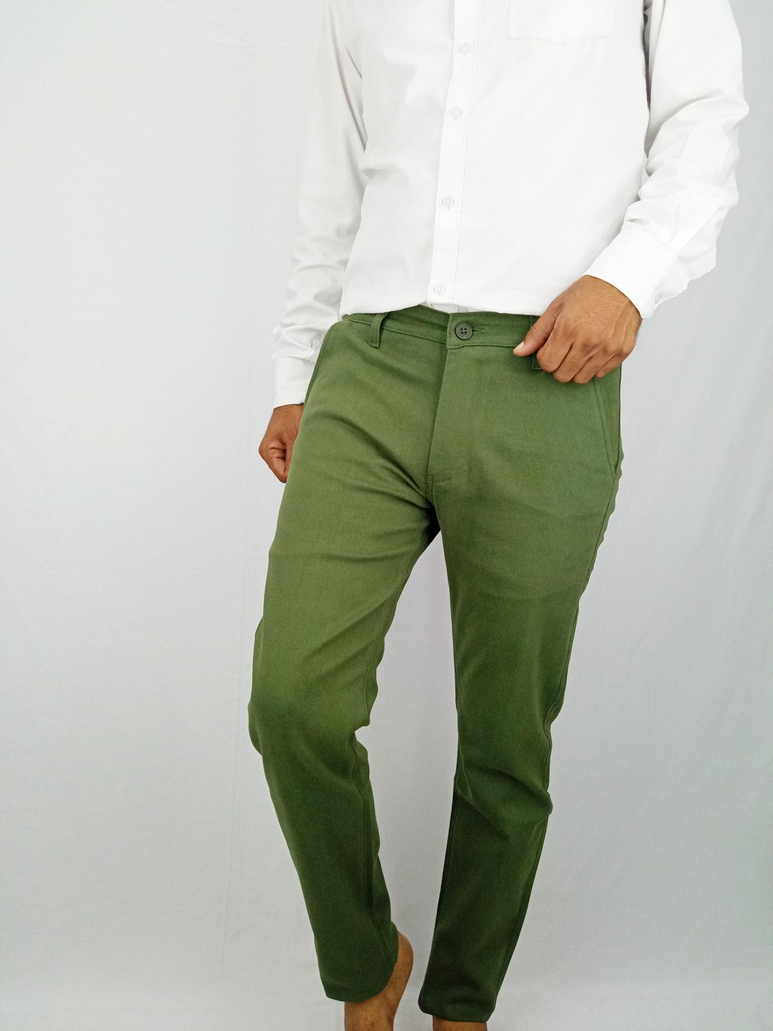 Green Olive Trouser